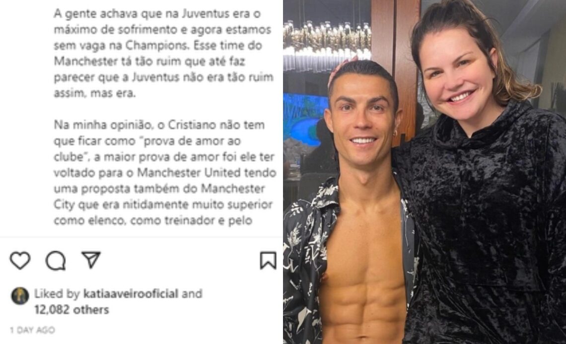 Ronaldo sister Instagram transfer hint