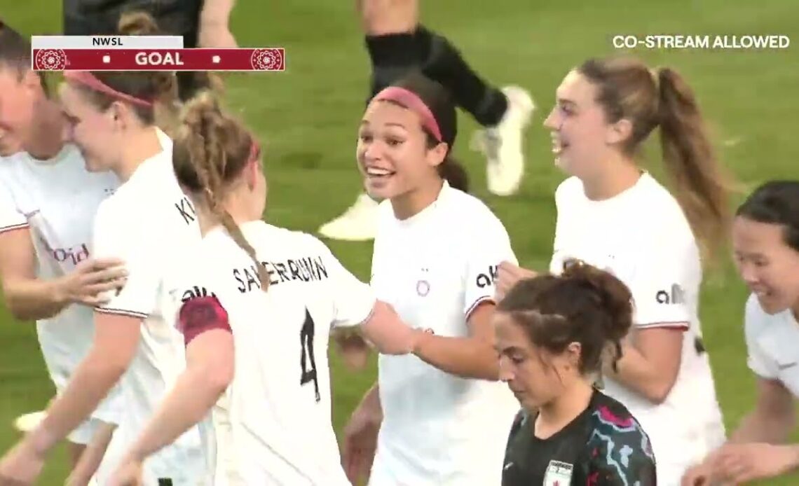 Sophia Smith Goal: Chicago Red Stars vs. Portland Thorns FC | May 28, 2022