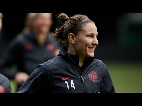 TRAINING | Natalia Kuikka discusses team ahead of NWSL Challenge Cup