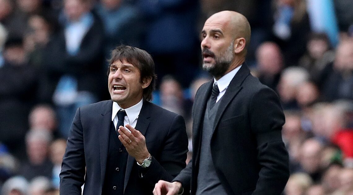 The 4 managers to finish ahead of Pep Guardiola: Mourinho, Conte...