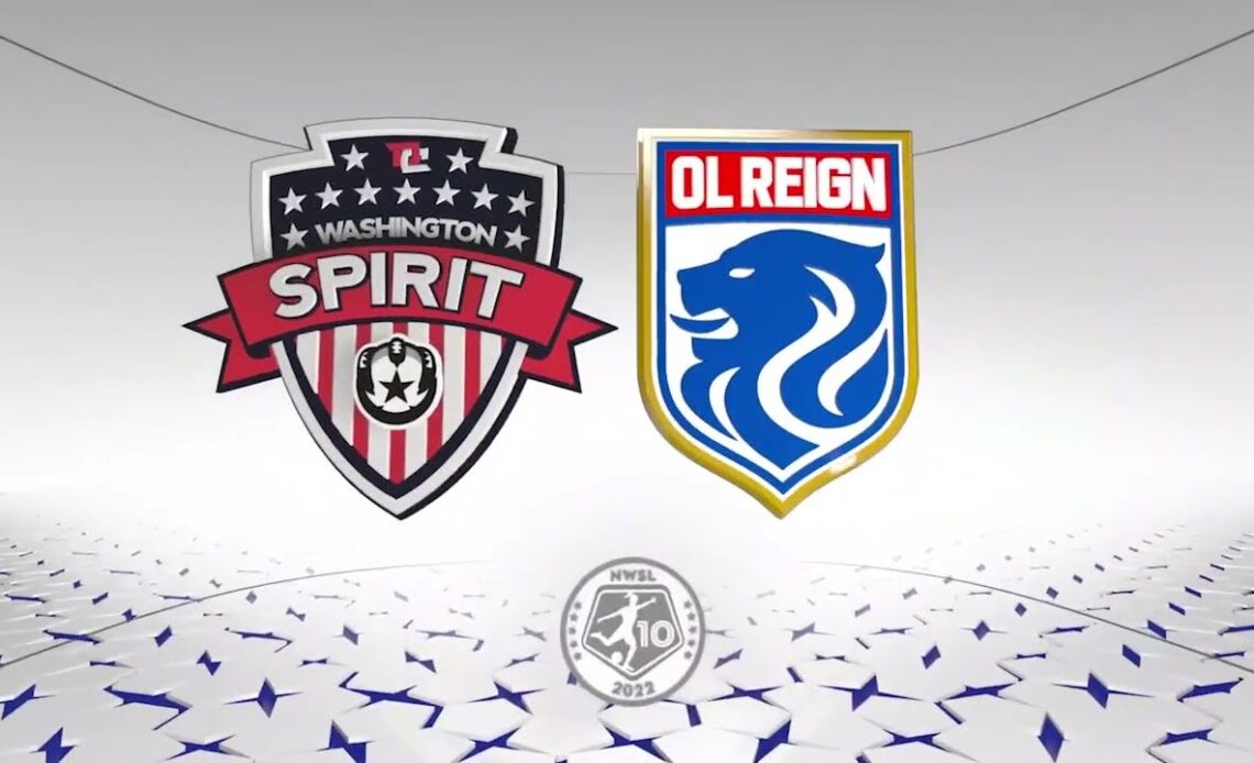 Washington Spirit vs. OL Reign | May 1, 2022