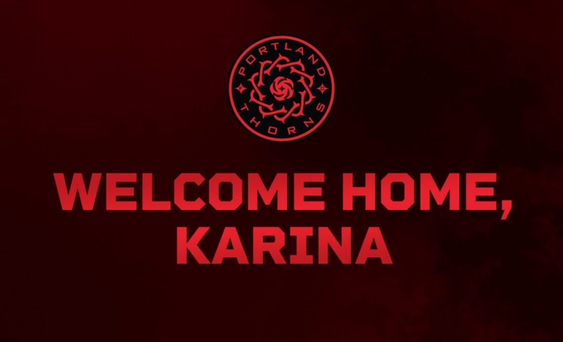 Welcome home, Karina LeBlanc