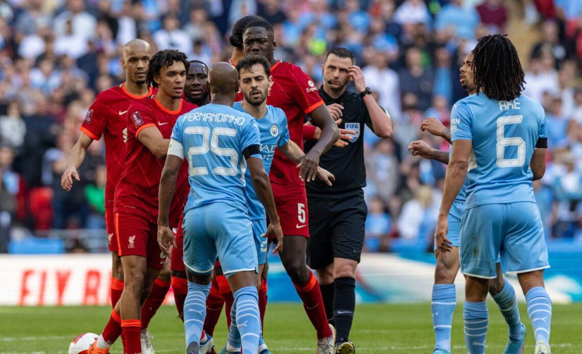 Liverpool face Manchester City in the Premier League