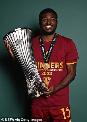 Ainsley Maitland-Niles won the Europa Conference League after joining Roma on loan in January