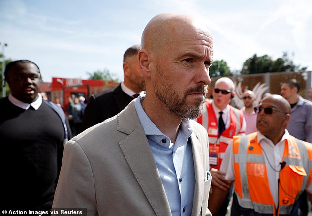Erik ten Hag has been impressed by Dumfries' performances at Inter Milan over the past year