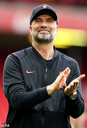 Jurgen Klopp (pictured) and Pep Guardiola are preparing to battle for the title again