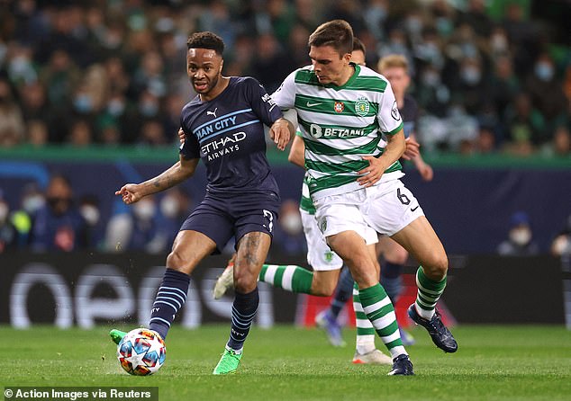 Palhinha featured in six of Sporting Lisbon's eight Champions League games last season