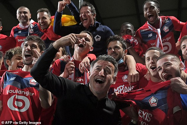 The Frenchman led Lille to the Ligue 1 title in 2020-21, pipping his potential employers