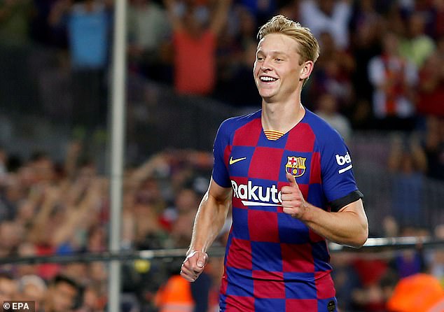 Barcelona paid around £65m for De Jong back in 2019 and would like to recoup all of that