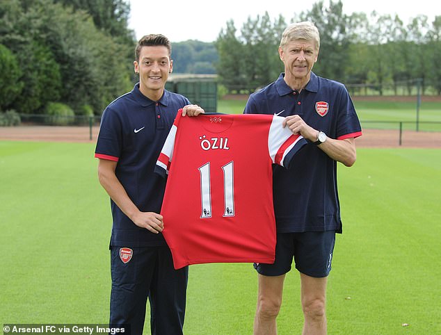 German playmaker Mesut Ozil joined Arsenal on deadline day in 2013 for a club record £42.2m