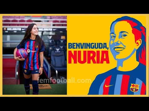 18.06.2022 | Nuria Rábano firma con FC Barcelona Femeni