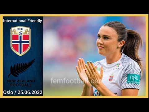 [2-0] | 25.06.2022 | Norway vs New Zealand | Womens Football International Friendly | Norge