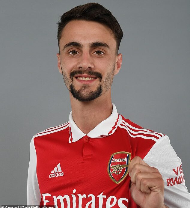 Arsenal have officially unveiled Fabio Vieira after announcing his £30million move from Porto