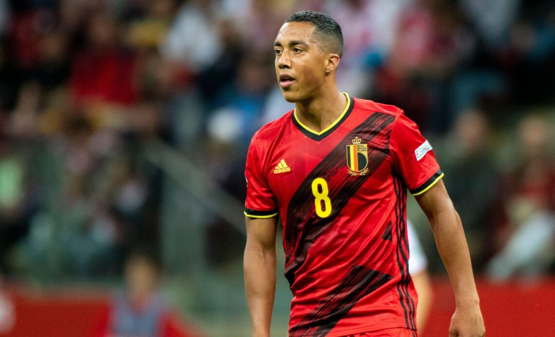 Reported Arsenal target Youri Tielemans in action