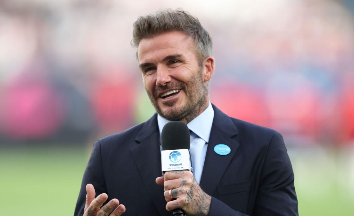Beckham praises England