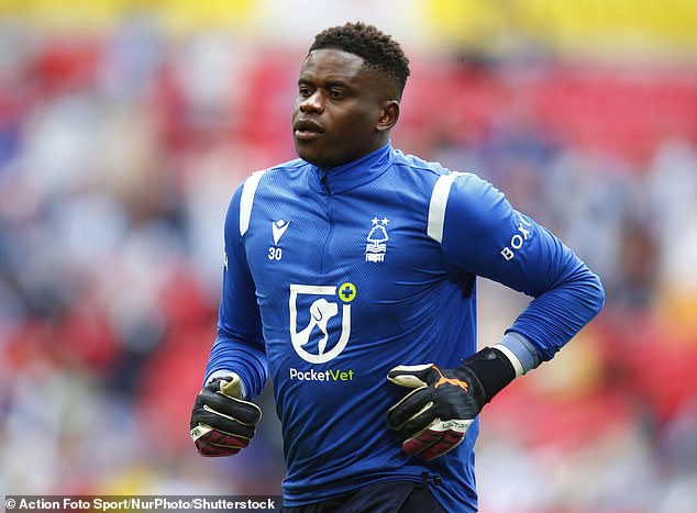 Nottingham Forest keeper Brice Samba is a target for French side Nantes this summer