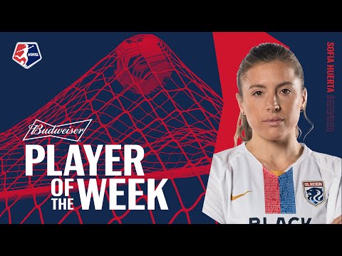 Budweiser Player of the Week | Sofia Huerta, OL Reign | Week 5 | 2022 Season