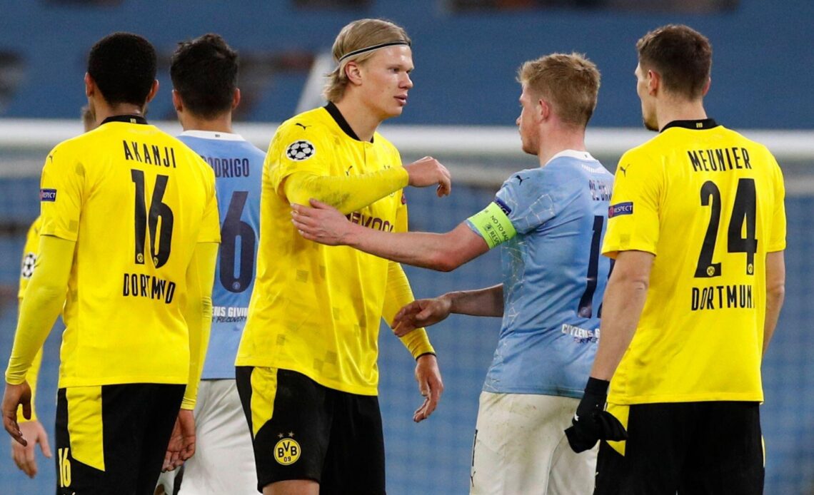 De Bruyne expresses his excitement to play with Haaland