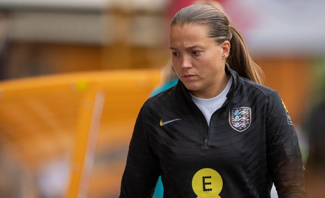 Fran Kirby looks worried as England prepare for Euro 2022