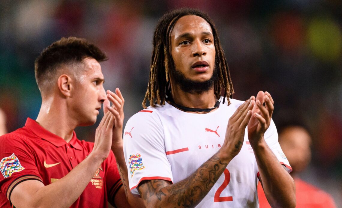 Reported Fulham target Kevin Mbabu after a match