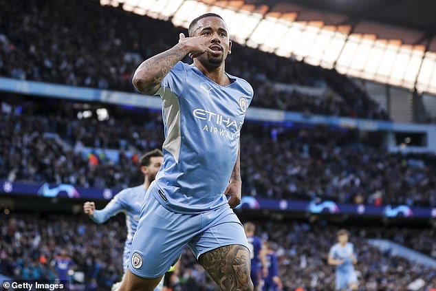 Gabriel Jesus is set to leave Man City this summer and has been linked with a move to Arsenal
