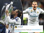 Gareth Bale confirms Real Madrid exit as he posts heartfelt tribute