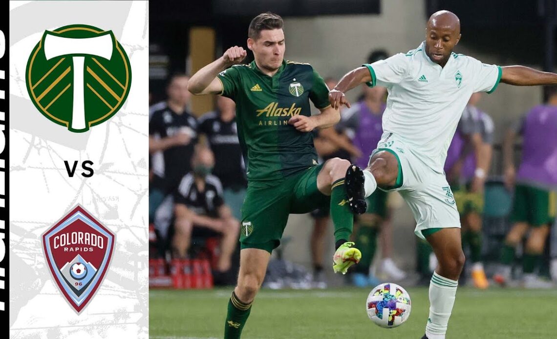 HIGHLIGHTS: Portland Timbers vs. Colorado Rapids | June 25, 2022