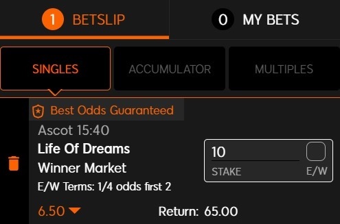 NAP of the day 16 June 2022