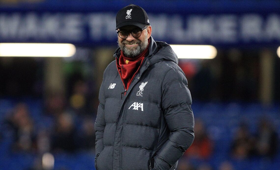Liverpool manager Jurgen Klopp smiles