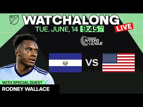 LIVE: El Salvador vs USA | Nations League Watchalong Show