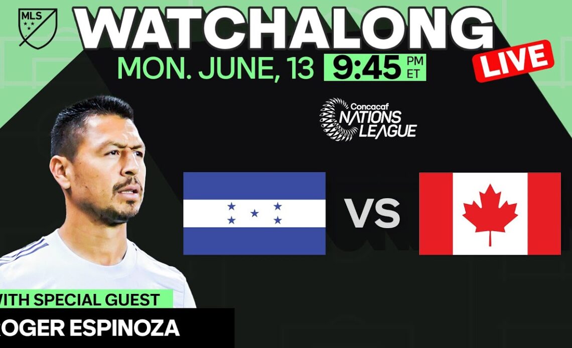 LIVE: Honduras vs Canada | Nations League Watchalong Show