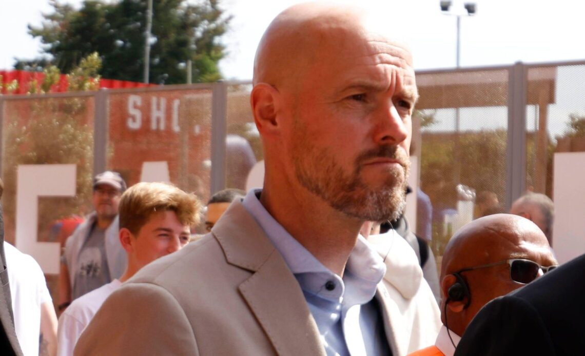 New Man Utd boss Erik ten Hag arrives at Selhurst Park