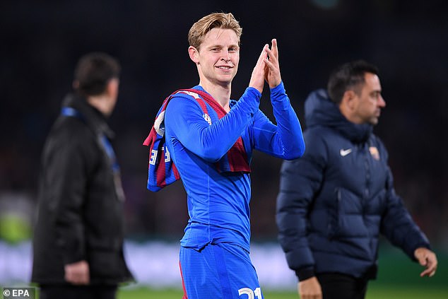 Manchester United are confident in sealing a deal for Barcelona's Frenkie de Jong