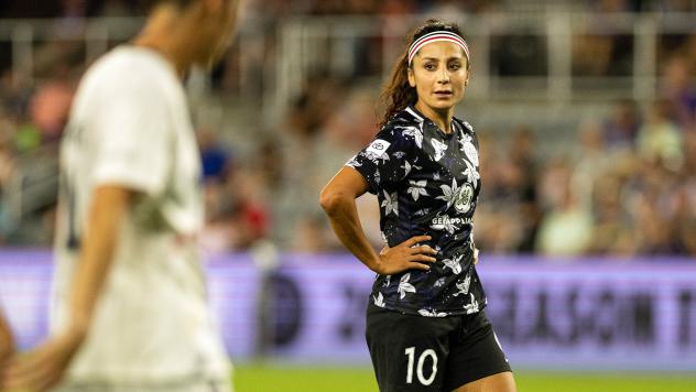 Racing Louisville FC forward Nadia Nadim