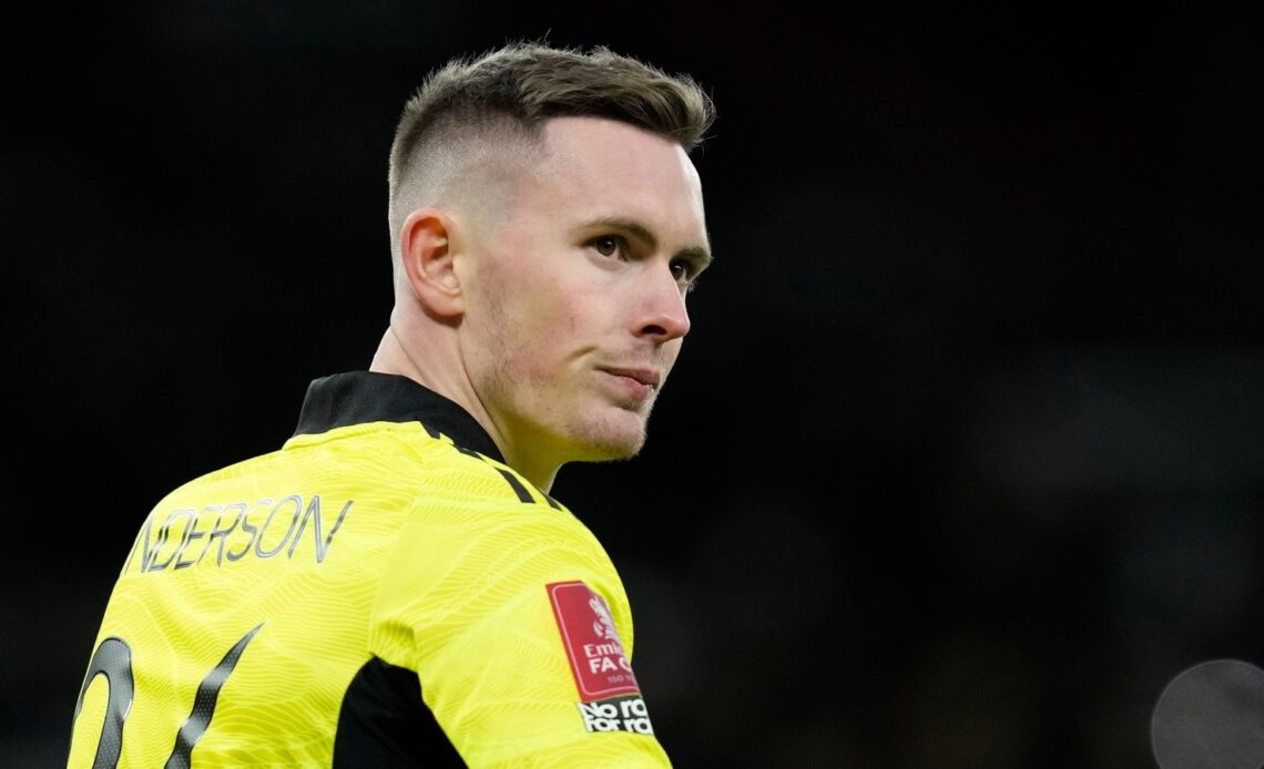 Manchester United goalkeeper Dean Henderson
