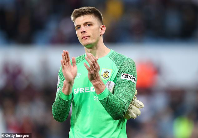 Nick Pope made over 100  Premier League appearances for Burnley in six years with the club