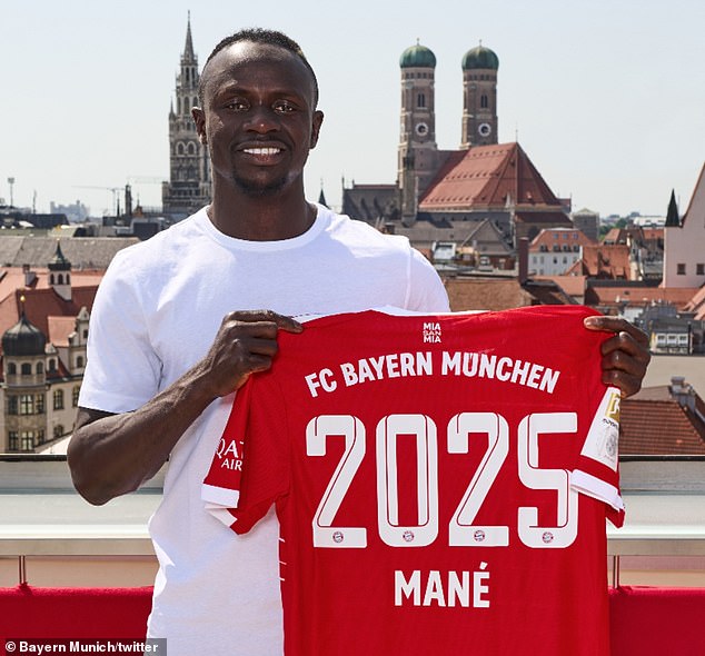 Sadio Mane: Bayern Munich confirm signing of Liverpool star in £35.1m transfer