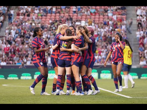 USWNT vs. Colombia: 1:00 Highlights – June 28, 2022
