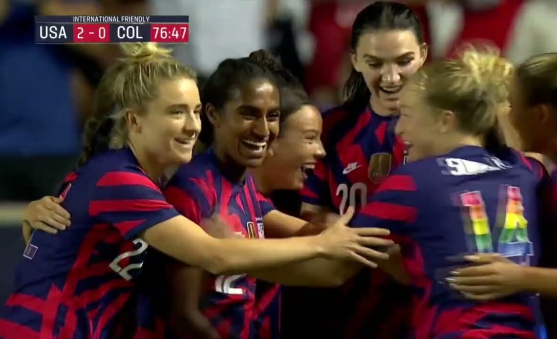 USWNT vs. Colombia: Extended Highlights – June 28, 2022