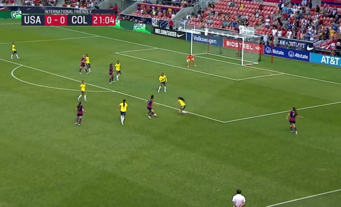 USWNT vs. Colombia: Own Goal - June 28, 2022