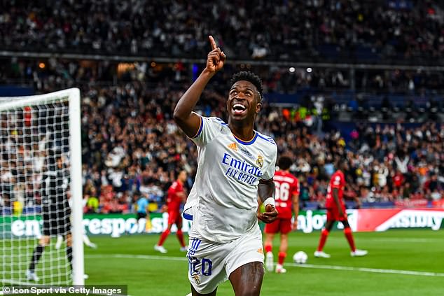 Vinicius Junior is set to commit his future to Real Madrid after scoring their winning goal in the Champions League final against Liverpool last month