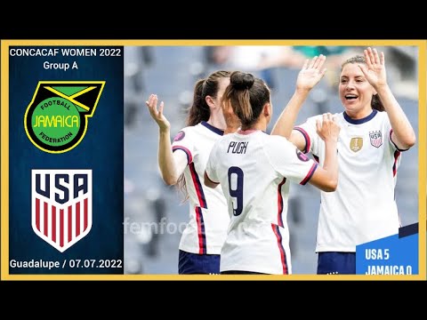 [0-5] | 07.07.2022 | Jamaica vs USWNT | CONCACAF Women Championship  | Group A