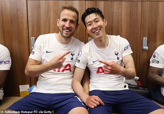 He is set to link up with Harry Kane (L) and Son Heung-min to add to their impressive attack