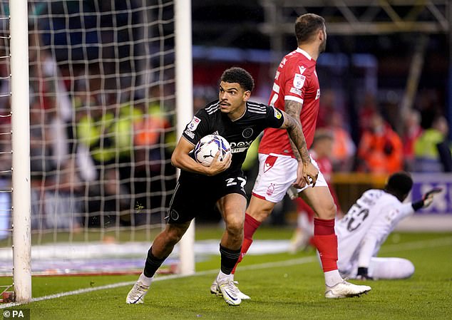 Gibbs-White scored against suitors Nottingham Forest during his loan spell at Sheffield United