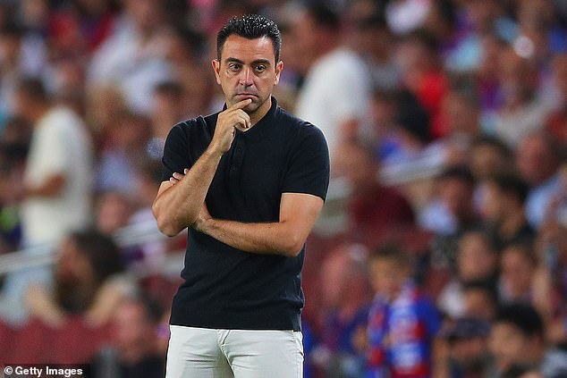 The club hopes the situation will be resolved to allow manager Xavi to plan for the season