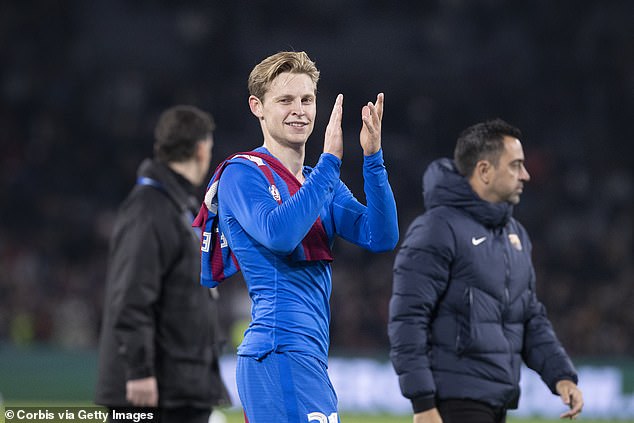 His arrival could help Manchester United finalise a deal for transfer target Frenkie de Jong