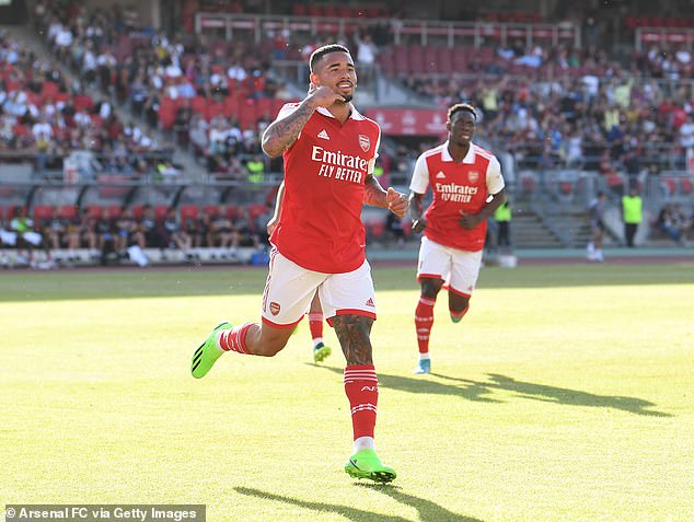 He took just 90 seconds to score his first goal in an Arsenal shirt against Nuremberg on Friday