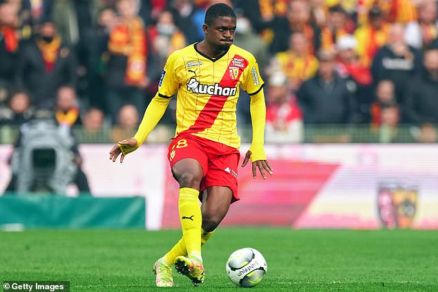 The 22-year-old made 34 appearances in Ligue 1 last season and helped Lens finish seventh