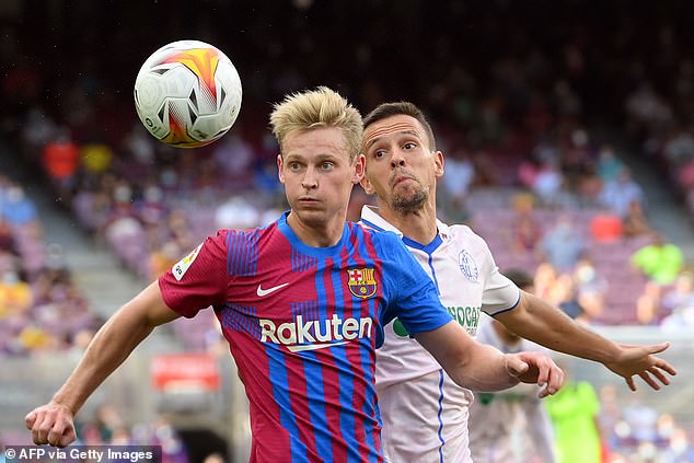 Reports in Spain say De Jong was told he needs to cut his £25million-a-year wages