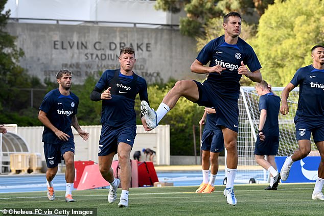 Tuchel's men are currently at Drake Stadium UCLA Campus, preparing for their USA tour